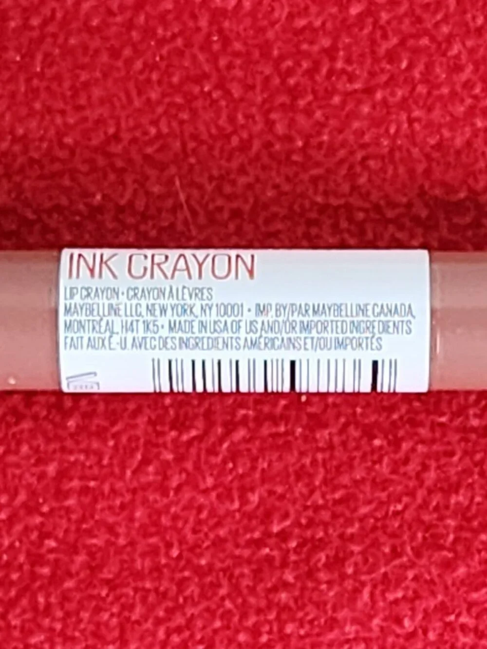 Maybelline New York SuperStay Ink Crayon Lip Crayon .04oz Color 100 Reach High